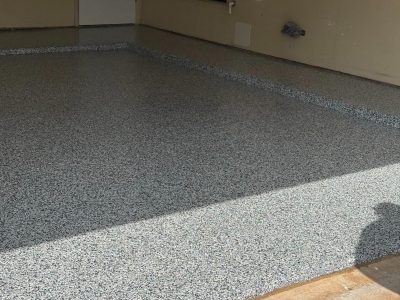 After Epoxy Garage Flooring Installation
