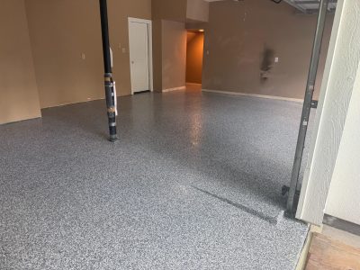 Residential Garage Flooring Installation