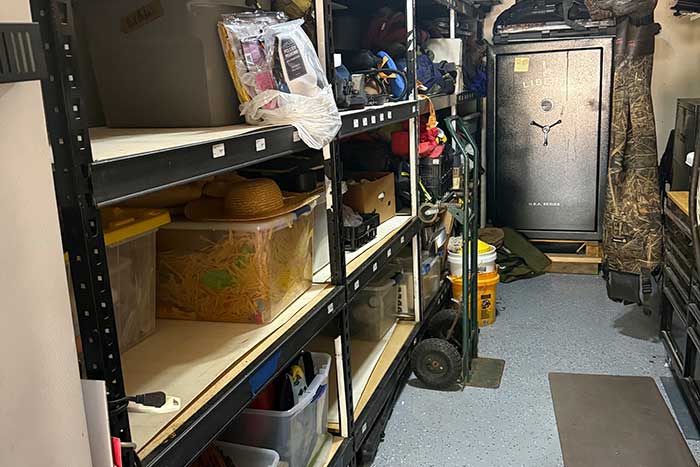 Overhead Storage Installation